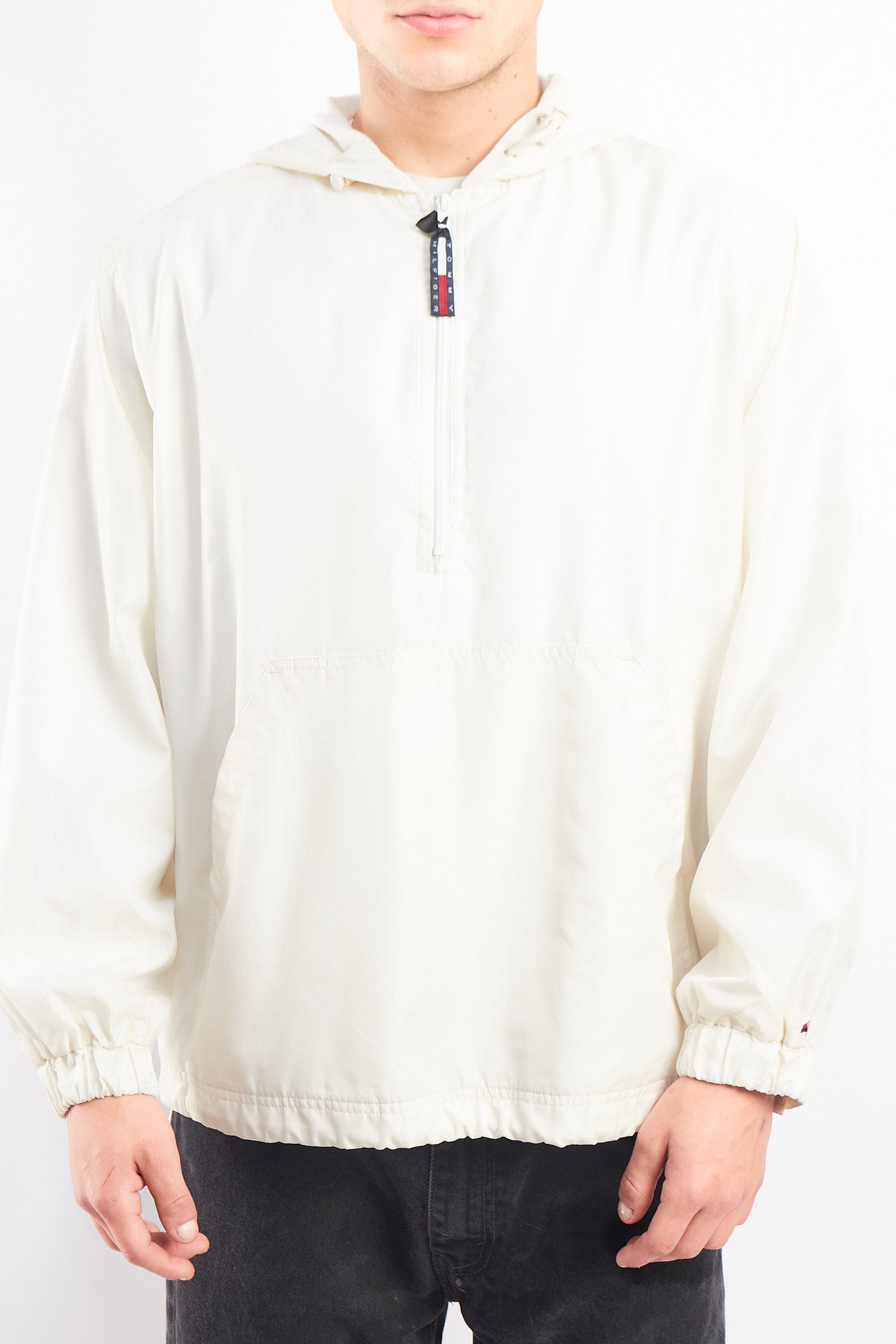 1999 Tommy Hilfiger Pearl Quarter Zip (L)