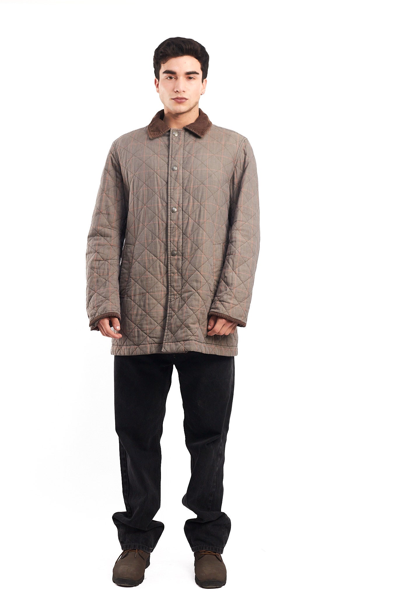 2000 Tommy Hilfiger Corduroy Collar Coat (L/XL)