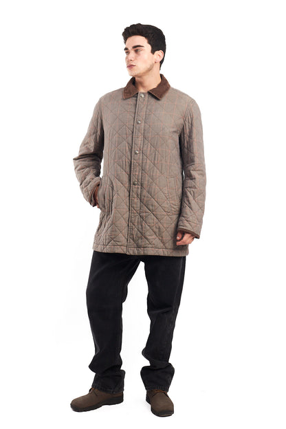 2000 Tommy Hilfiger Corduroy Collar Coat (L/XL)