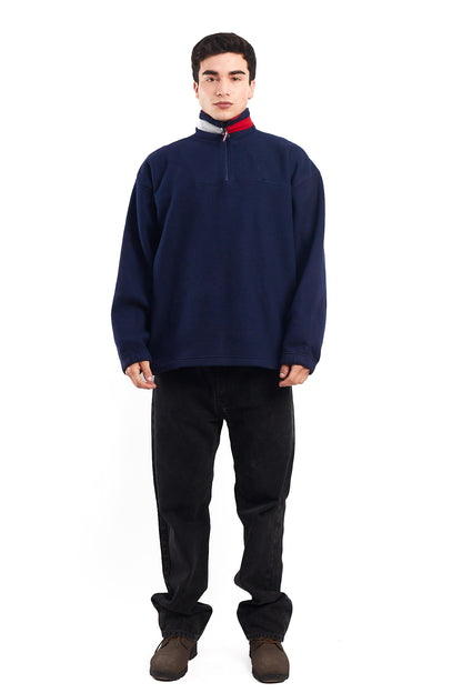 2008 Tommy Hilfiger Cotton Flag Quarter Zip (L/XL)