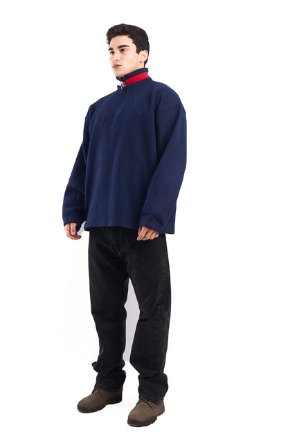 2008 Tommy Hilfiger Cotton Flag Quarter Zip (L/XL)