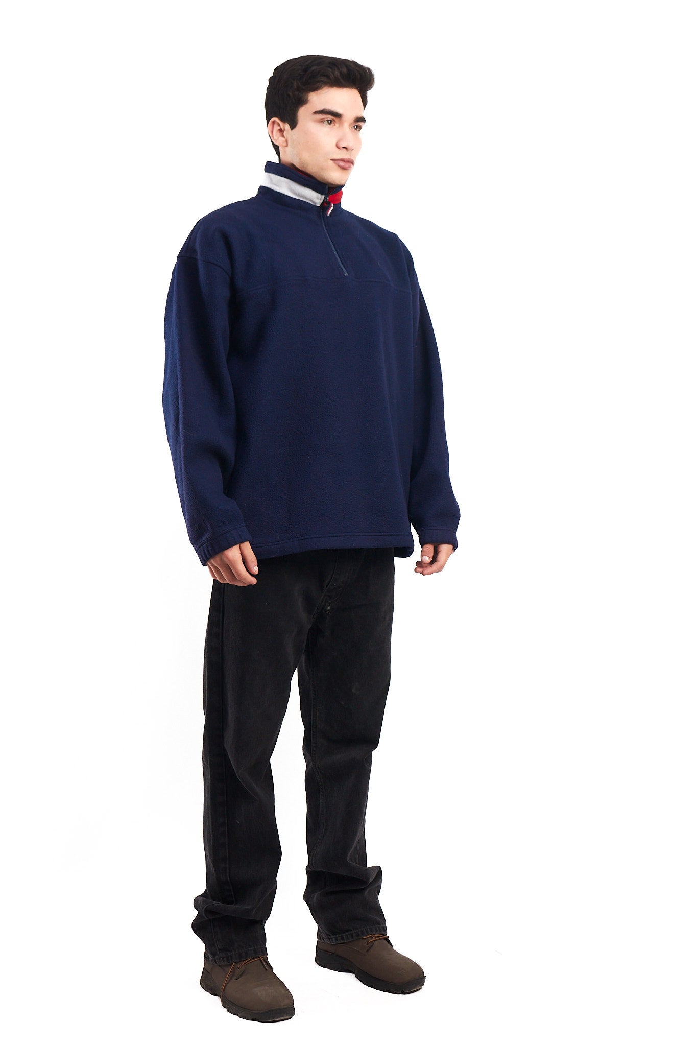 2008 Tommy Hilfiger Cotton Flag Quarter Zip (L/XL)