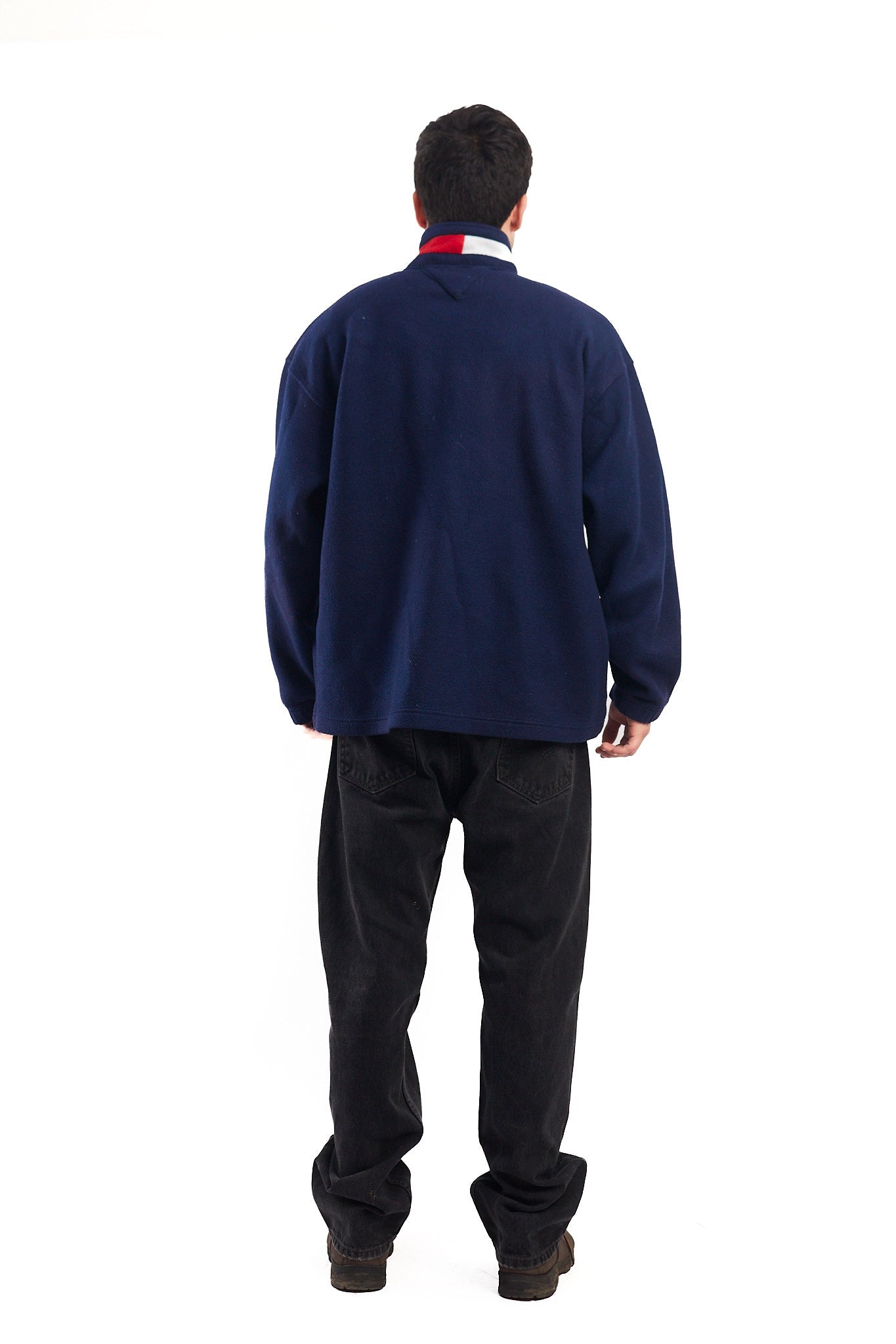 2008 Tommy Hilfiger Cotton Flag Quarter Zip (L/XL)