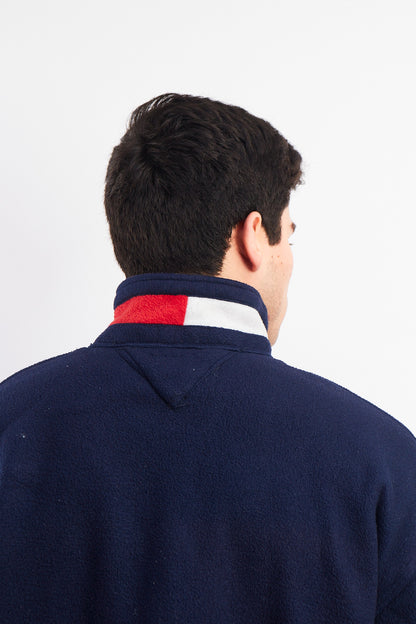2008 Tommy Hilfiger Cotton Flag Quarter Zip (L/XL)