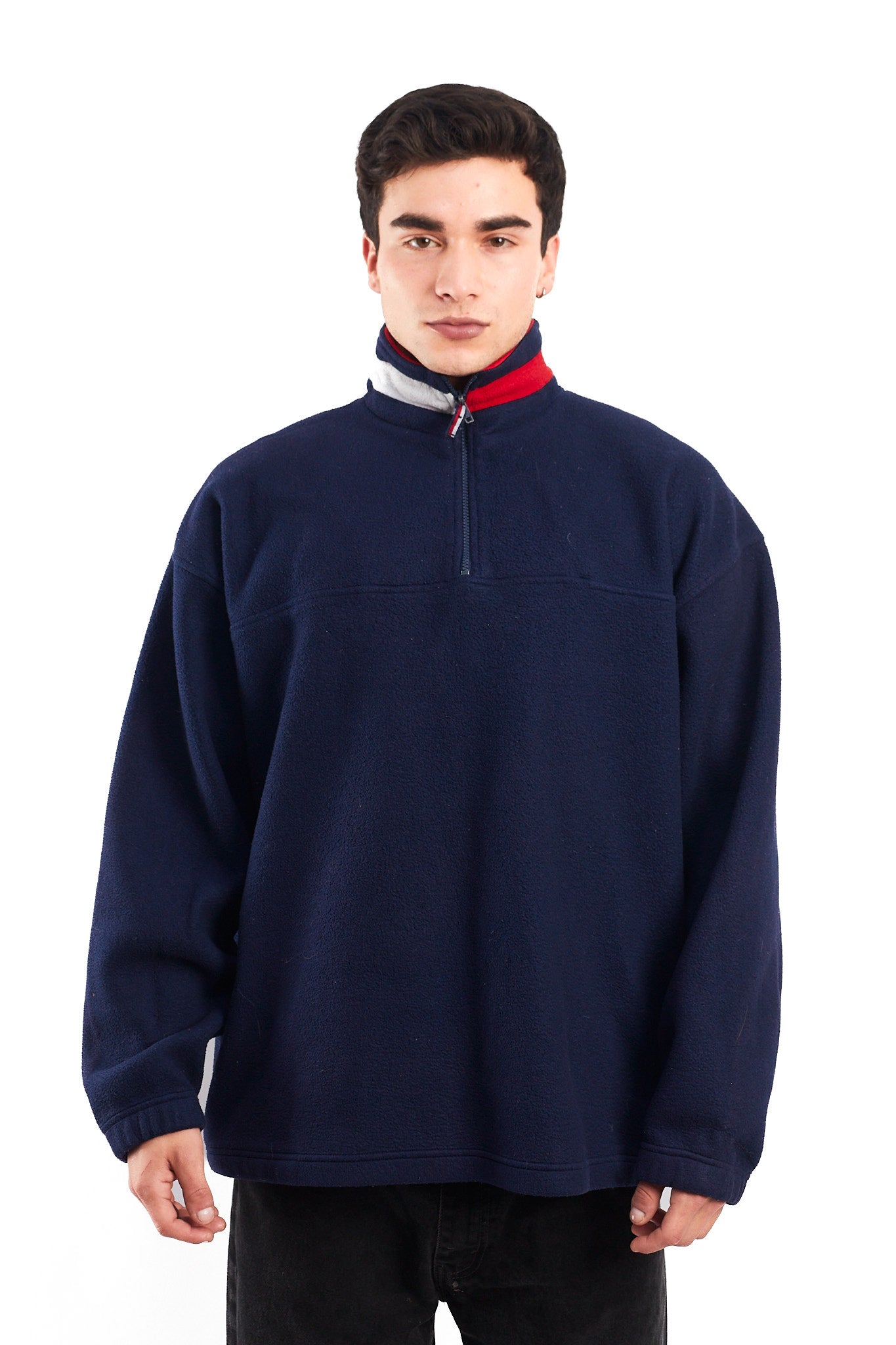 2008 Tommy Hilfiger Cotton Flag Quarter Zip (L/XL)