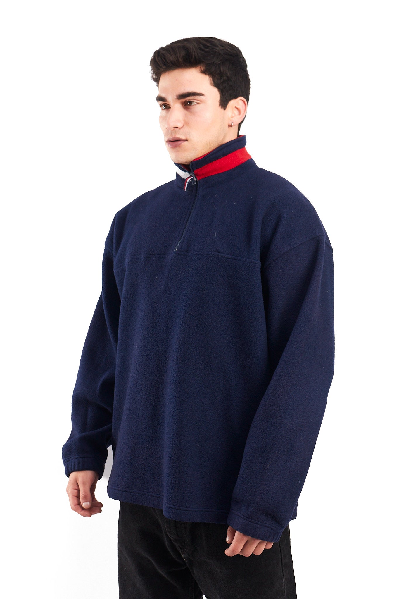 2008 Tommy Hilfiger Cotton Flag Quarter Zip (L/XL)