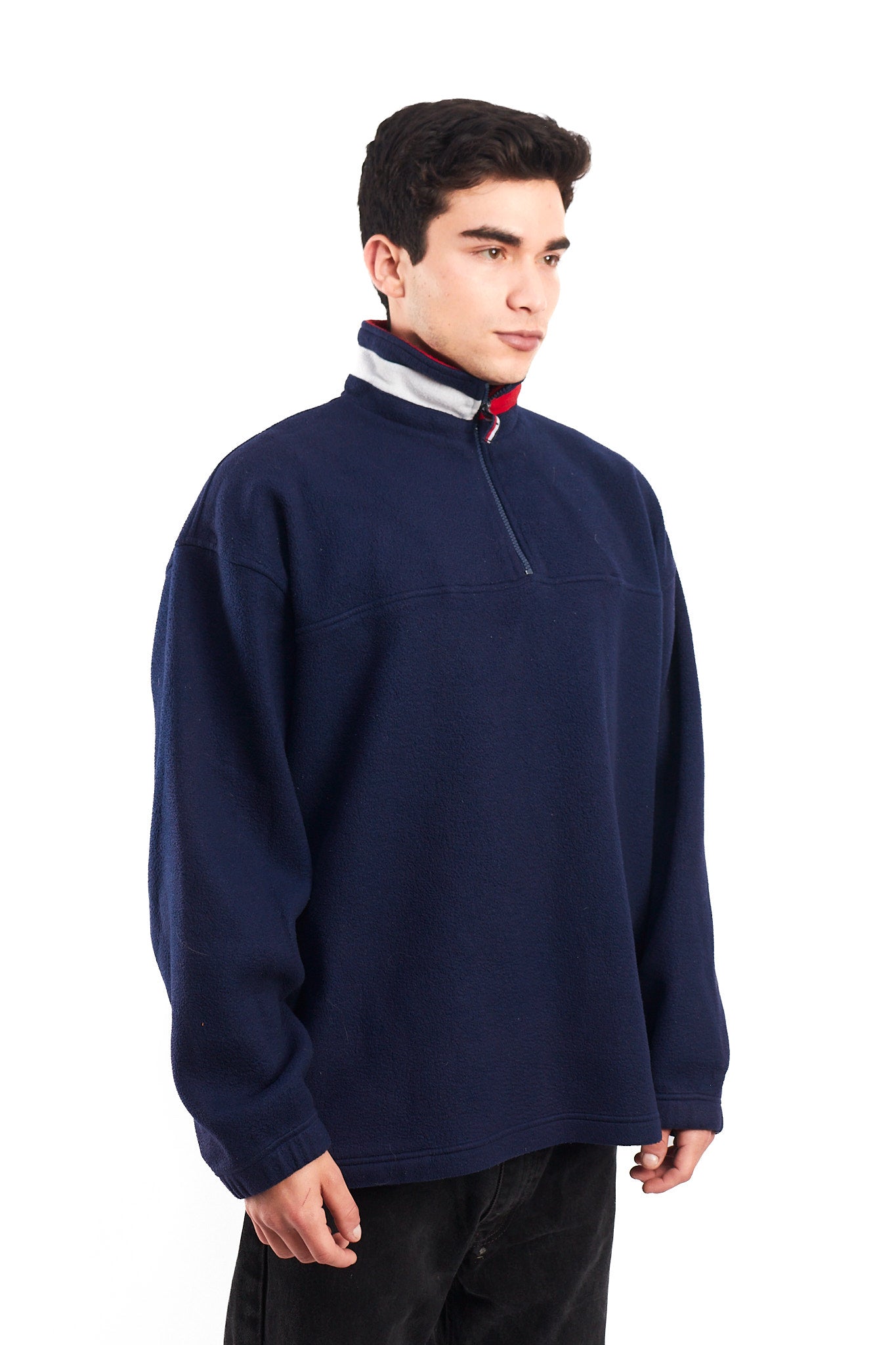 2008 Tommy Hilfiger Cotton Flag Quarter Zip (L/XL)