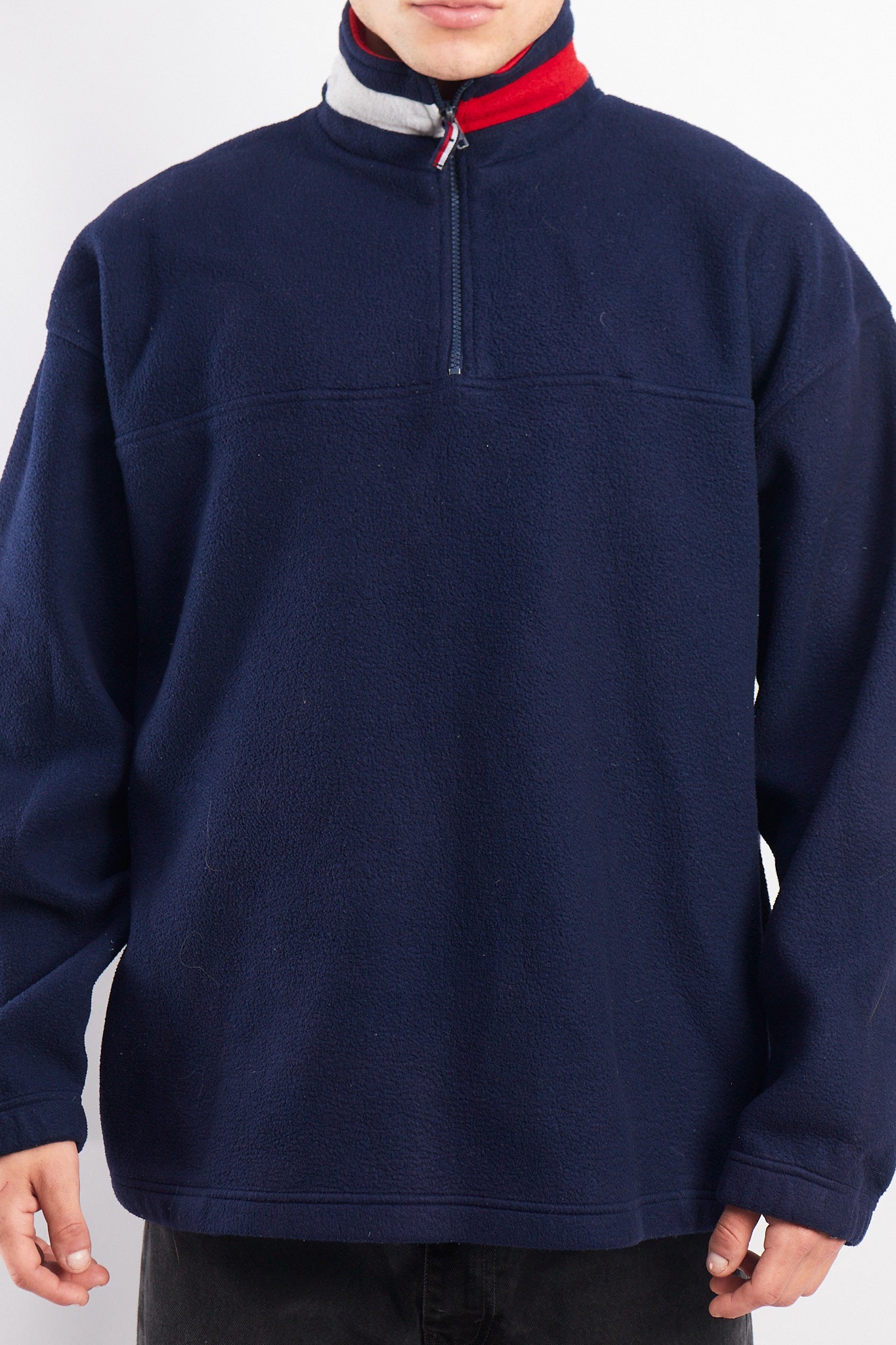 2008 Tommy Hilfiger Cotton Flag Quarter Zip (L/XL)