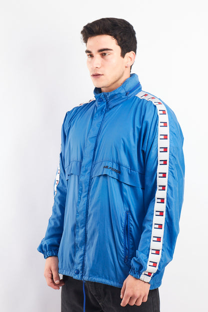 1990 Tommy Hilfiger Full Flag Track Jacket (M/L)