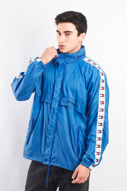 1990 Tommy Hilfiger Full Flag Track Jacket (M/L)