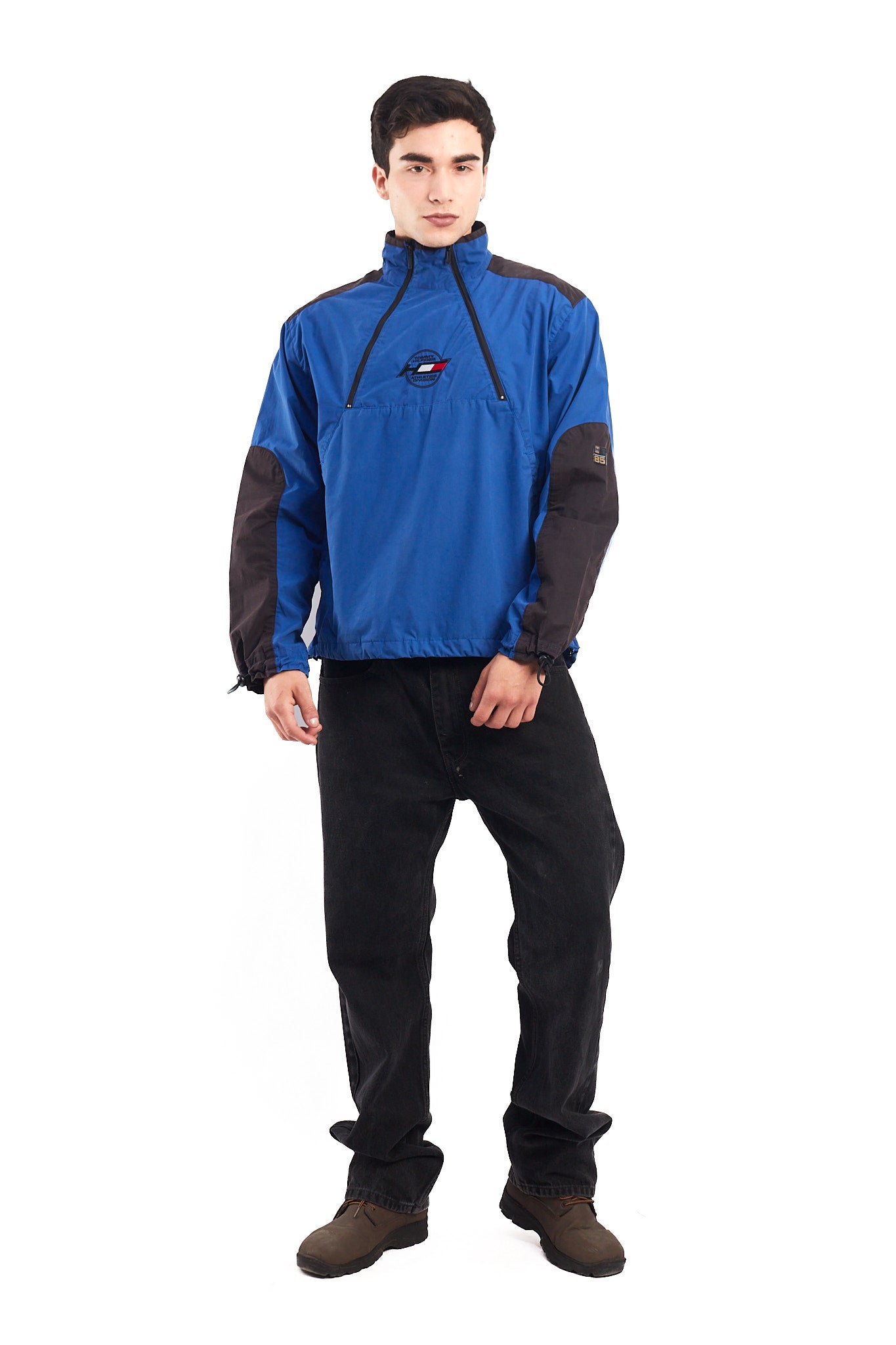 2000 Hilfiger Athletics Y2K Colorblock Quarter Zip (M/L)