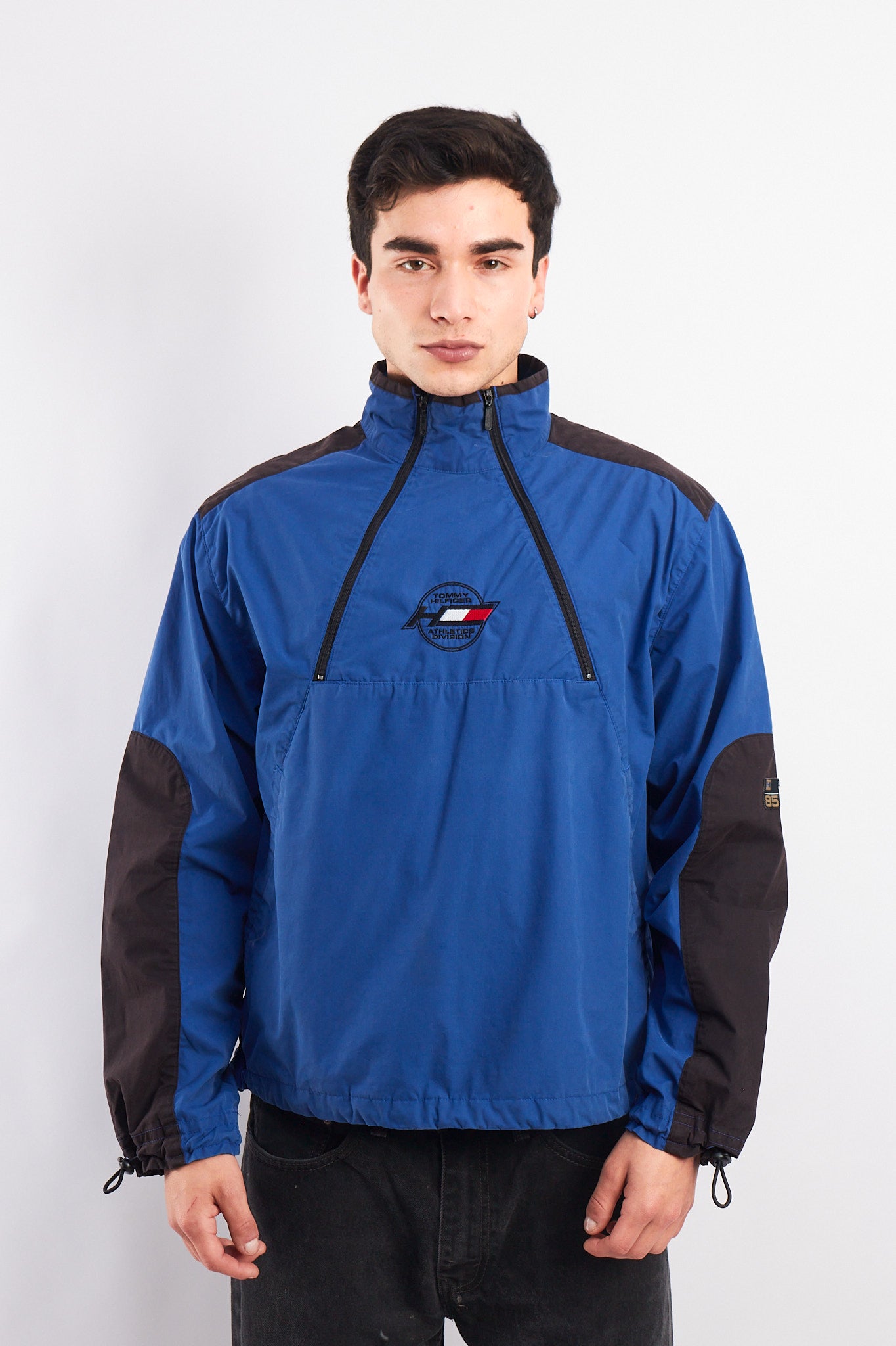 2000 Hilfiger Athletics Y2K Colorblock Quarter Zip (M/L)