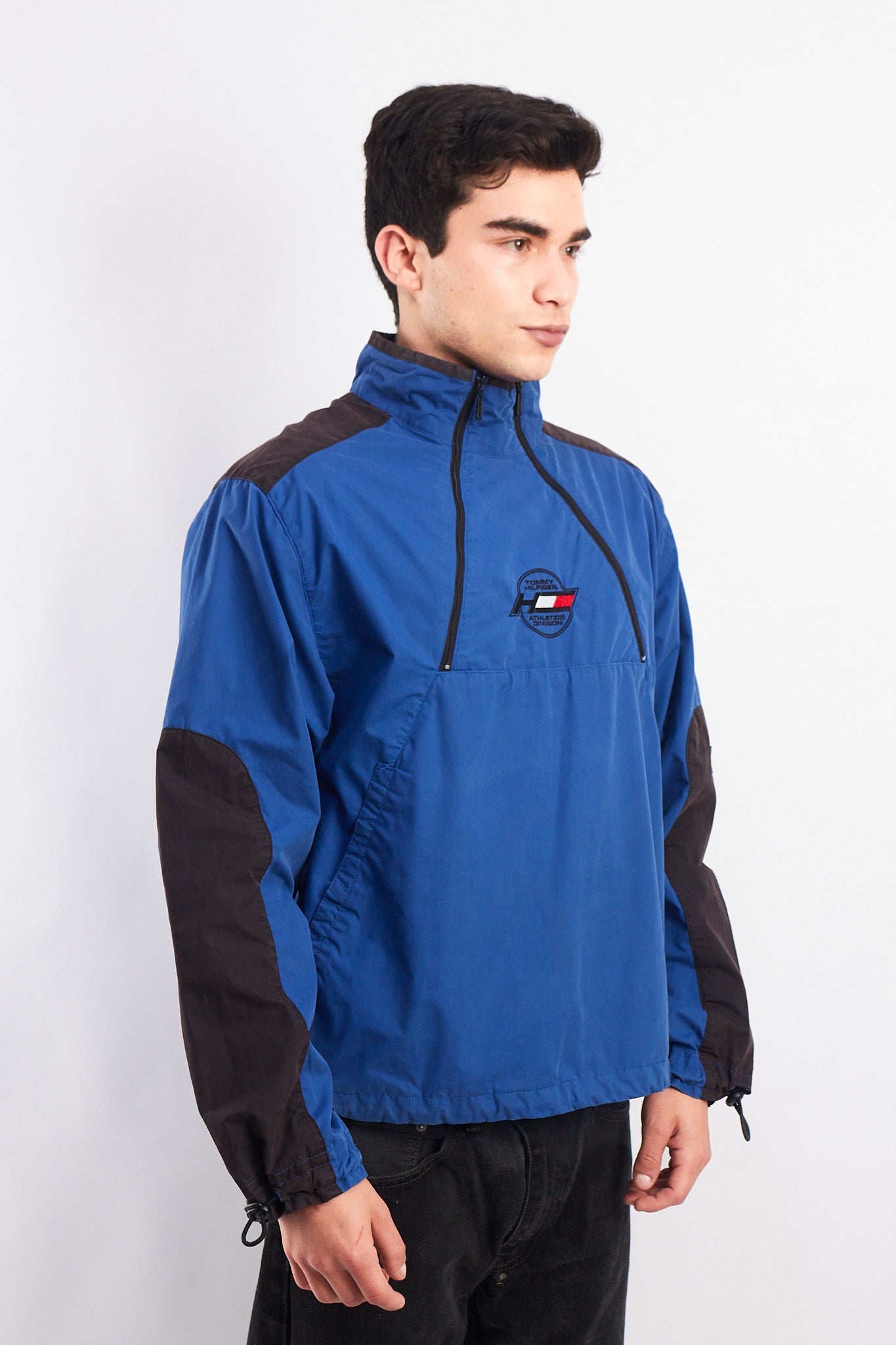 2000 Hilfiger Athletics Y2K Colorblock Quarter Zip (M/L)