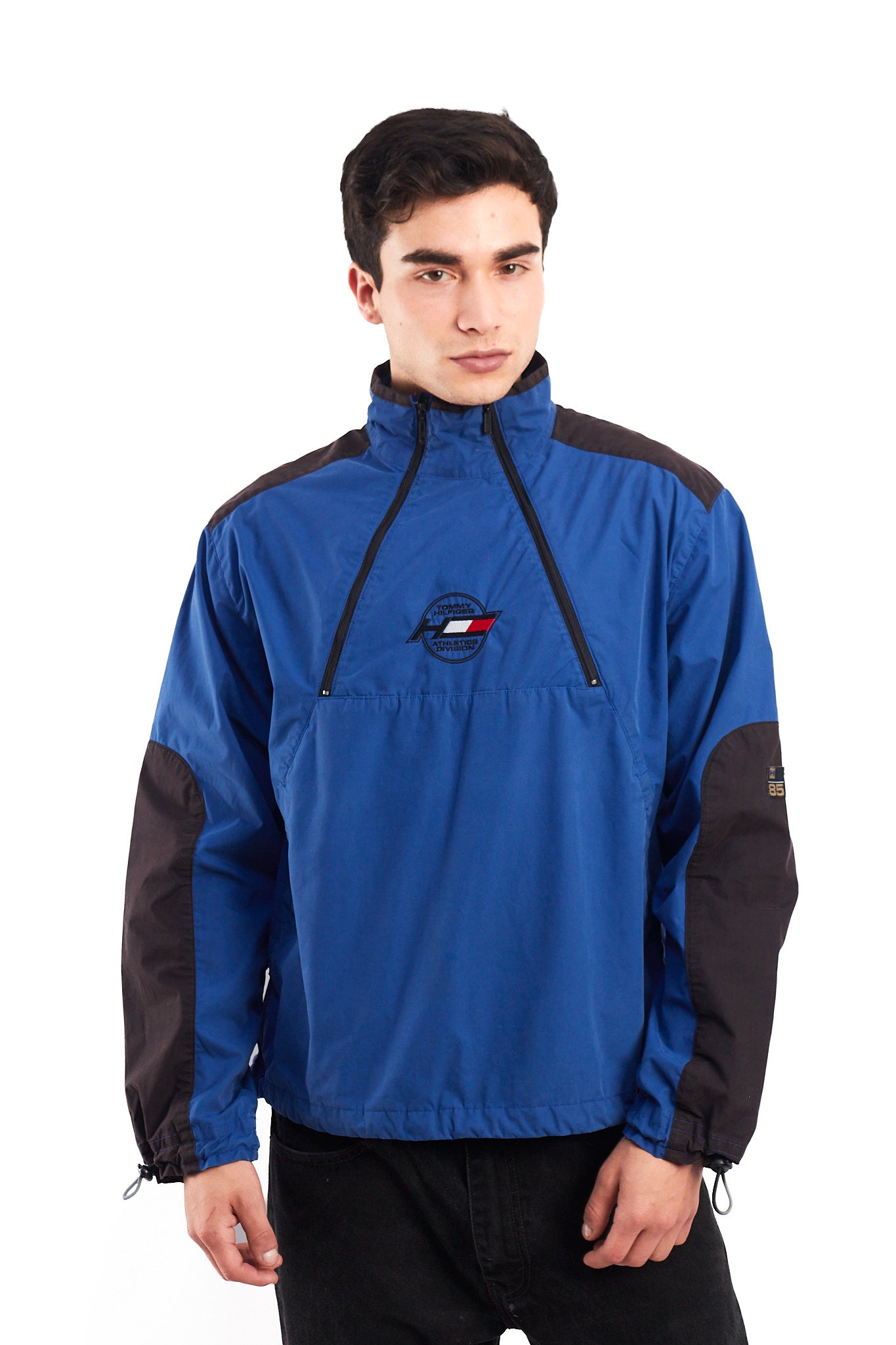 2000 Hilfiger Athletics Y2K Colorblock Quarter Zip (M/L)