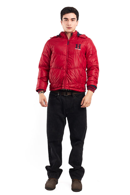 2000 Tommy Hilfiger Colorblock Down Puffer Jacket (S)