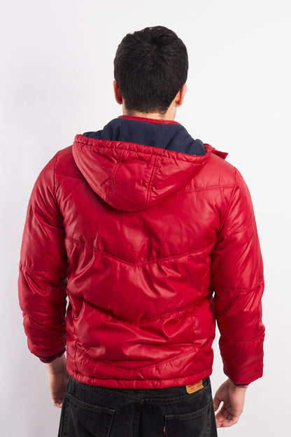 2000 Tommy Hilfiger Colorblock Down Puffer Jacket (S)