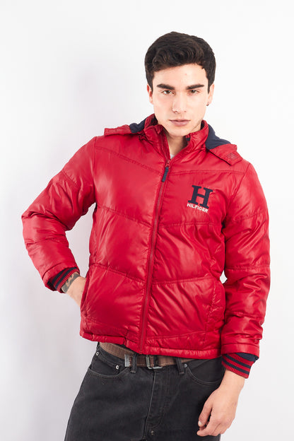 2000 Tommy Hilfiger Colorblock Down Puffer Jacket (S)