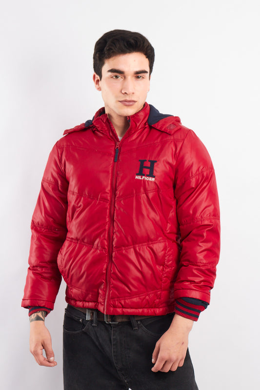 2000 Tommy Hilfiger Colorblock Down Puffer Jacket (S)