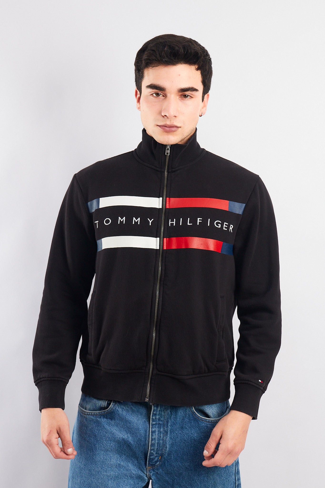 2000 Tommy Hilfiger Cotton Big Flag Jacket (S/M)