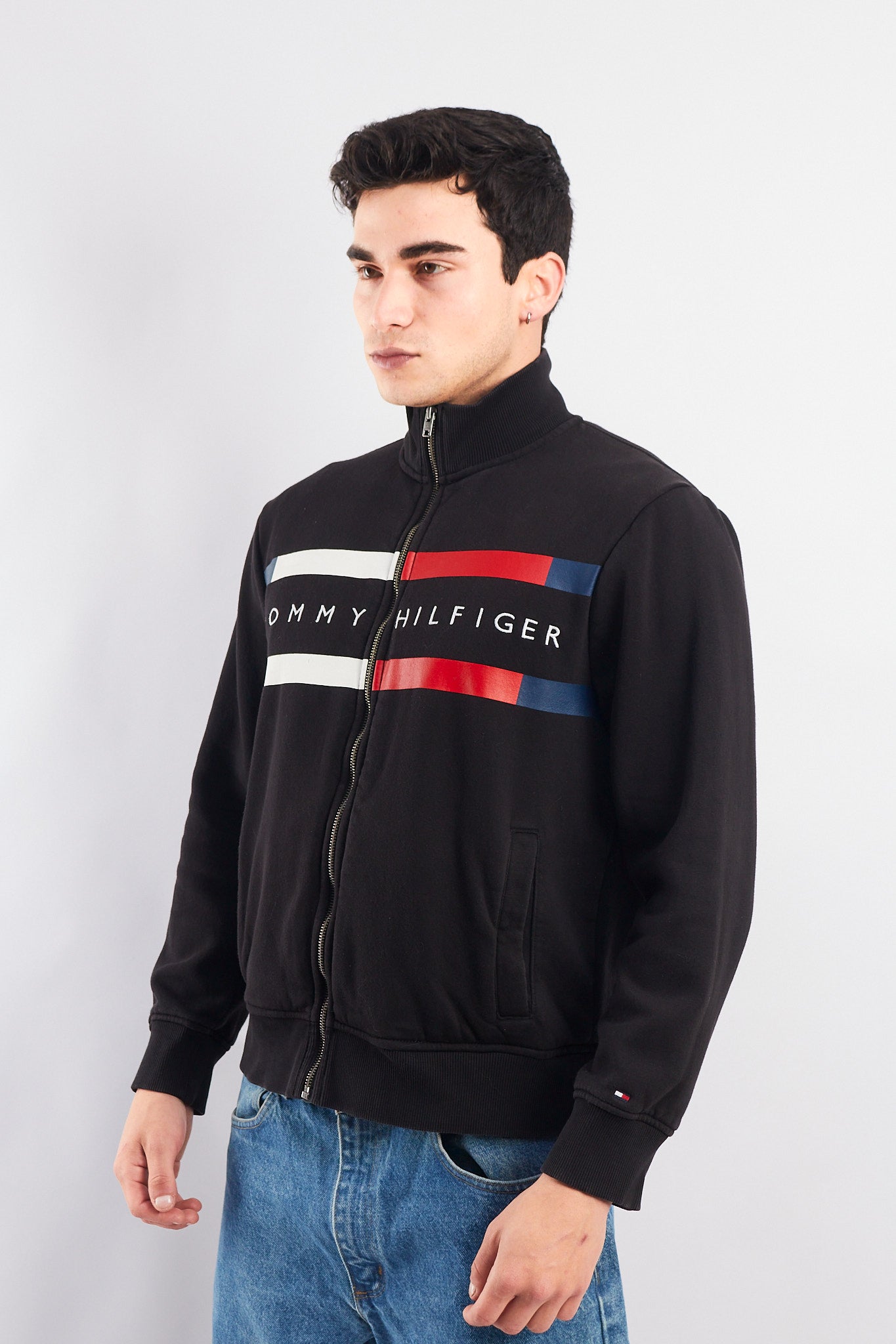 2000 Tommy Hilfiger Cotton Big Flag Jacket (S/M)