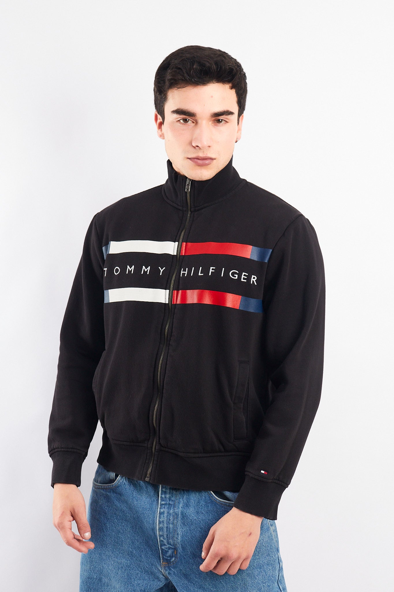 2000 Tommy Hilfiger Cotton Big Flag Jacket (S/M)