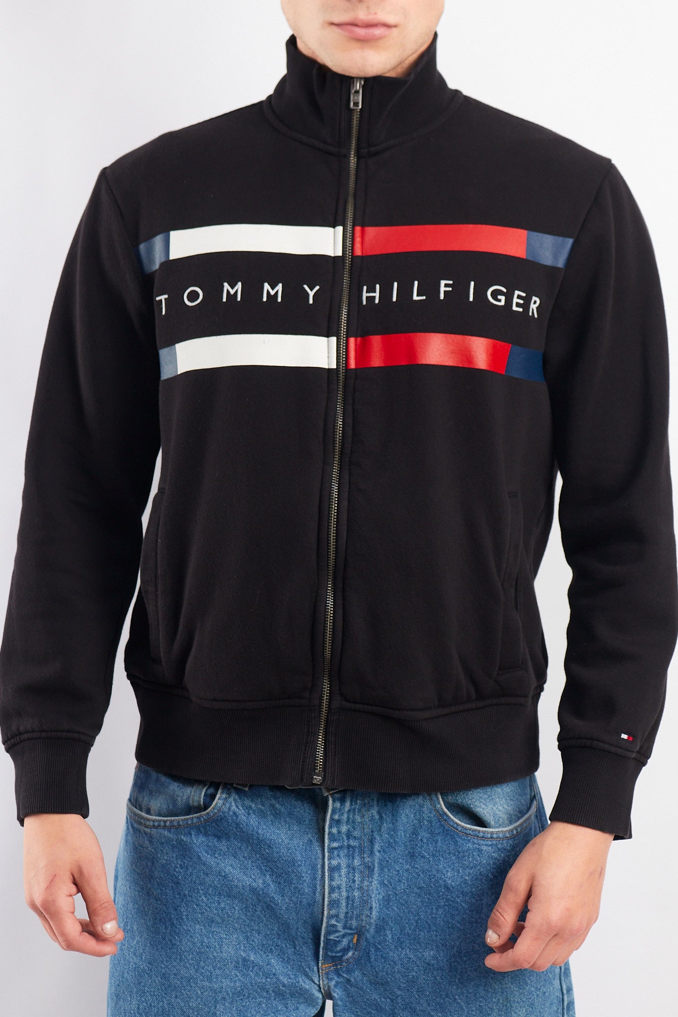2000 Tommy Hilfiger Cotton Big Flag Jacket (S/M)