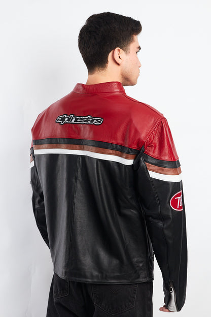 2000 Vintage Red Bull Leather Jacket (M/L)