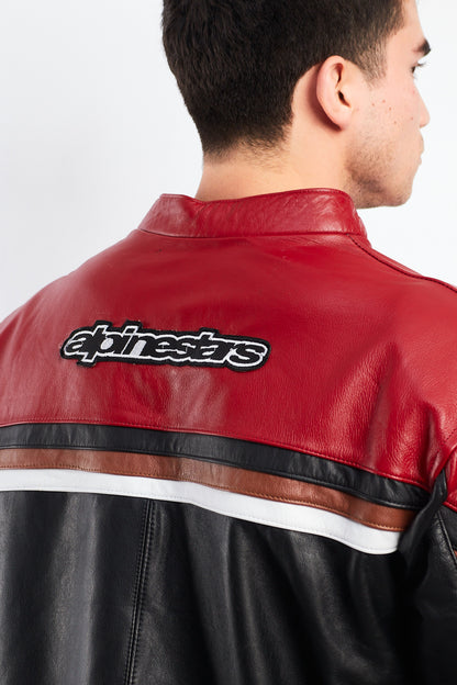 2000 Vintage Red Bull Leather Jacket (M/L)