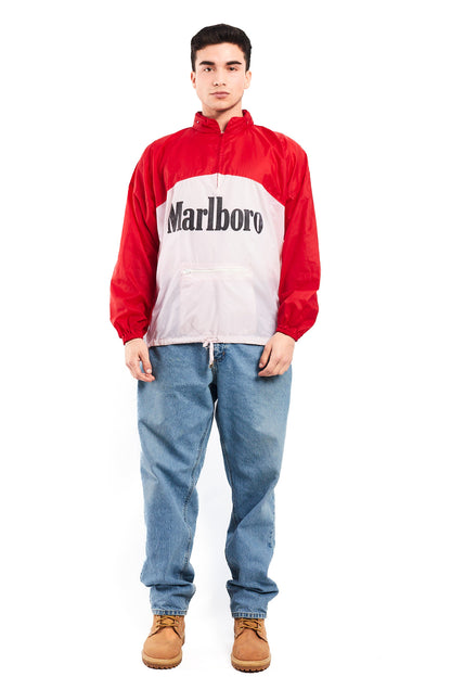 1990 Vintage Marlboro Quarter Zip Windbreaker (M/L)