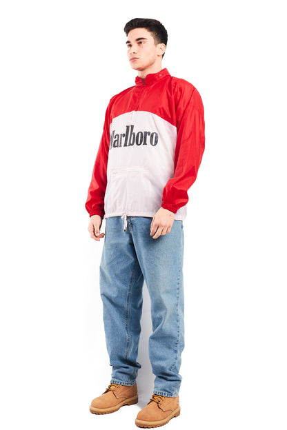 1990 Vintage Marlboro Quarter Zip Windbreaker (M/L)