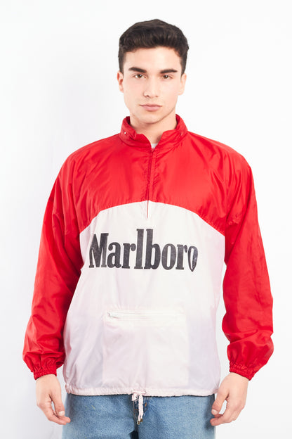 1990 Vintage Marlboro Quarter Zip Windbreaker (M/L)