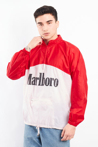 1990 Vintage Marlboro Quarter Zip Windbreaker (M/L)