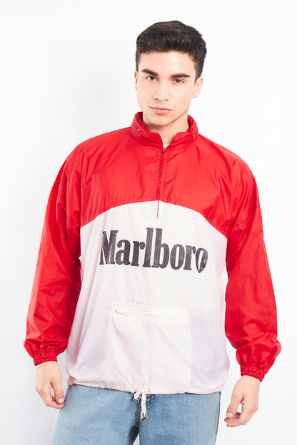 1990 Vintage Marlboro Quarter Zip Windbreaker (M/L)