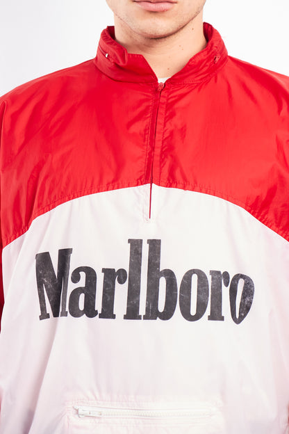 1990 Vintage Marlboro Quarter Zip Windbreaker (M/L)