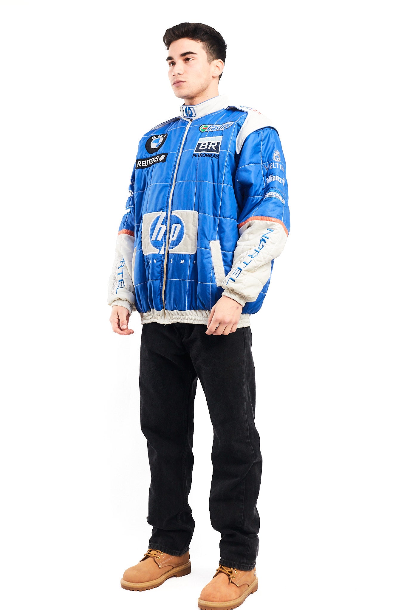 2000 Vintage F1 BMW Williams Montoya Racing Jacket (L/XL)