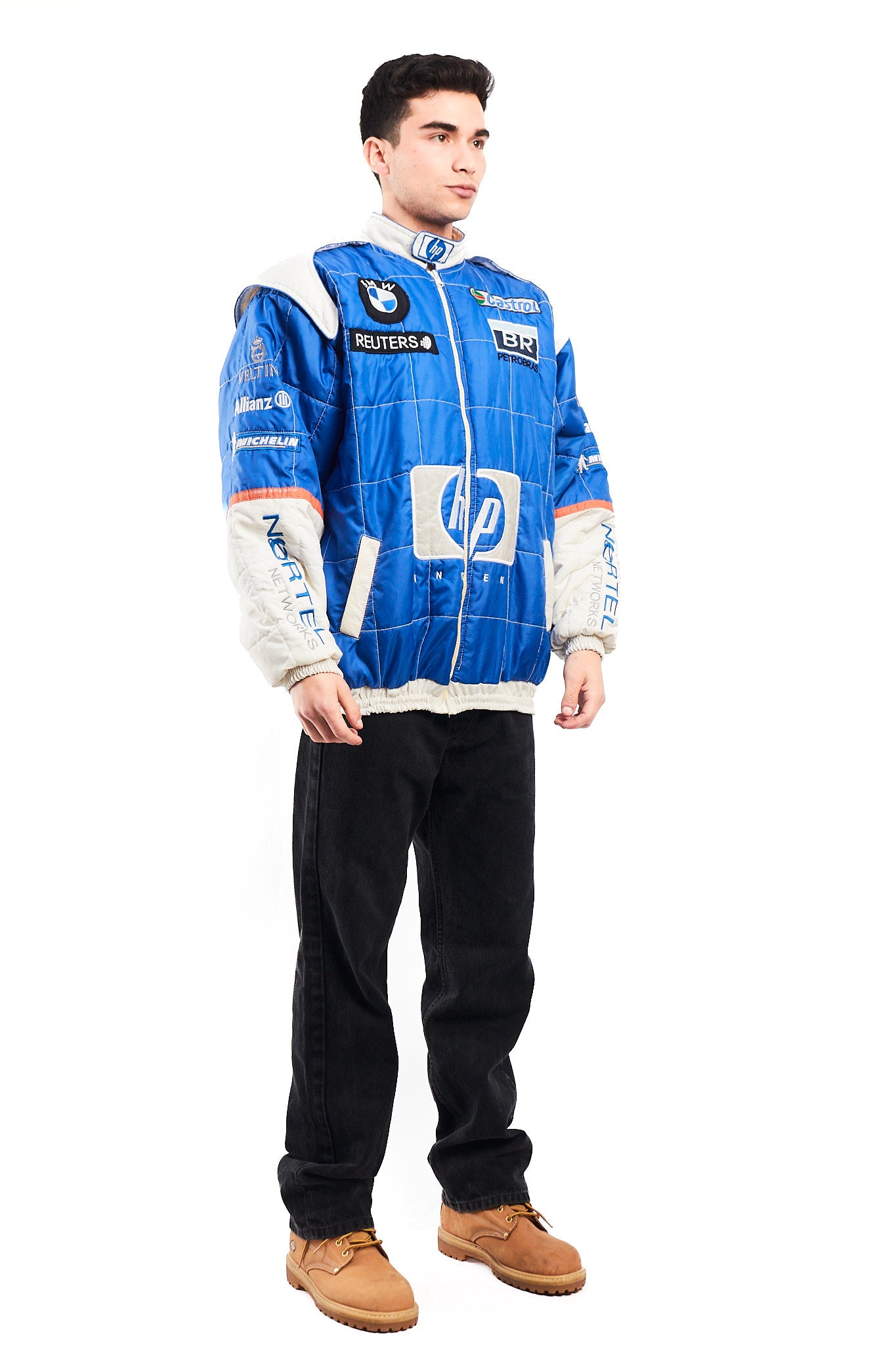 2000 Vintage F1 BMW Williams Montoya Racing Jacket (L/XL)
