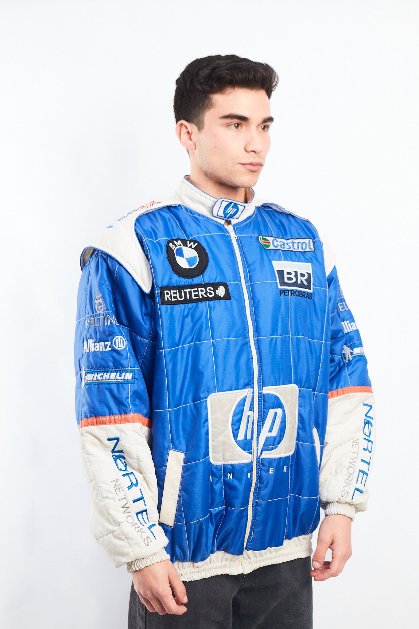 2000 Vintage F1 BMW Williams Montoya Racing Jacket (L/XL)
