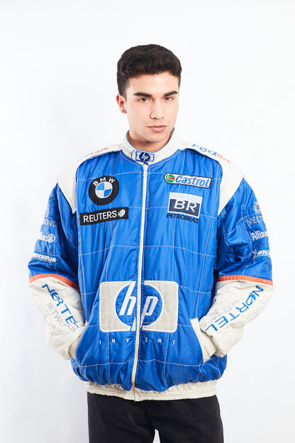 2000 Vintage F1 BMW Williams Montoya Racing Jacket (L/XL)