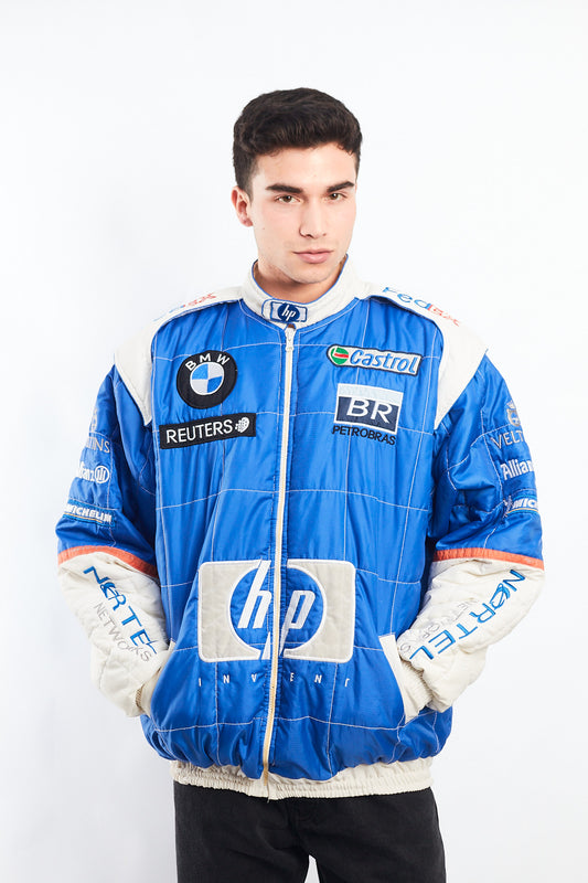 2000 Vintage F1 BMW Williams Montoya Racing Jacket (L/XL)