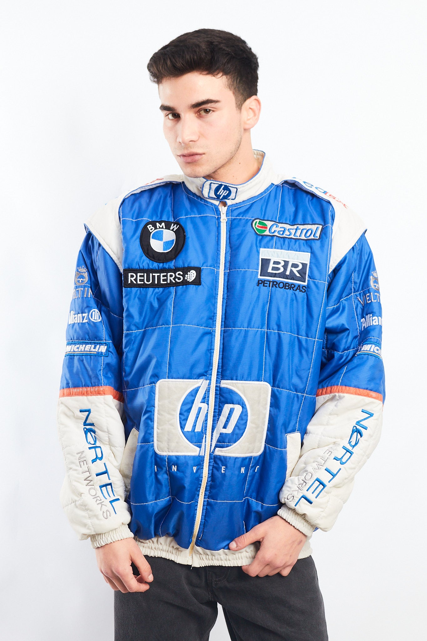 2000 Vintage F1 BMW Williams Montoya Racing Jacket (L/XL)