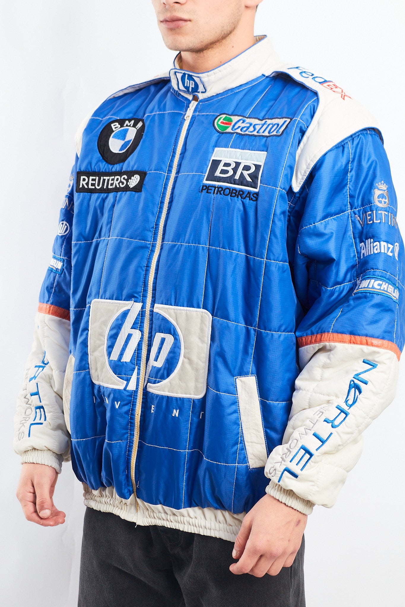 2000 Vintage F1 BMW Williams Montoya Racing Jacket (L/XL)