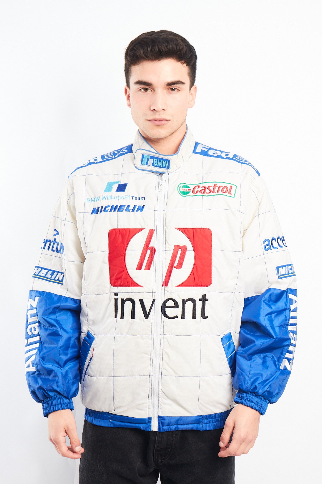 2000 Vintage F1 BMW Williams Montoya Racing Jacket (L)