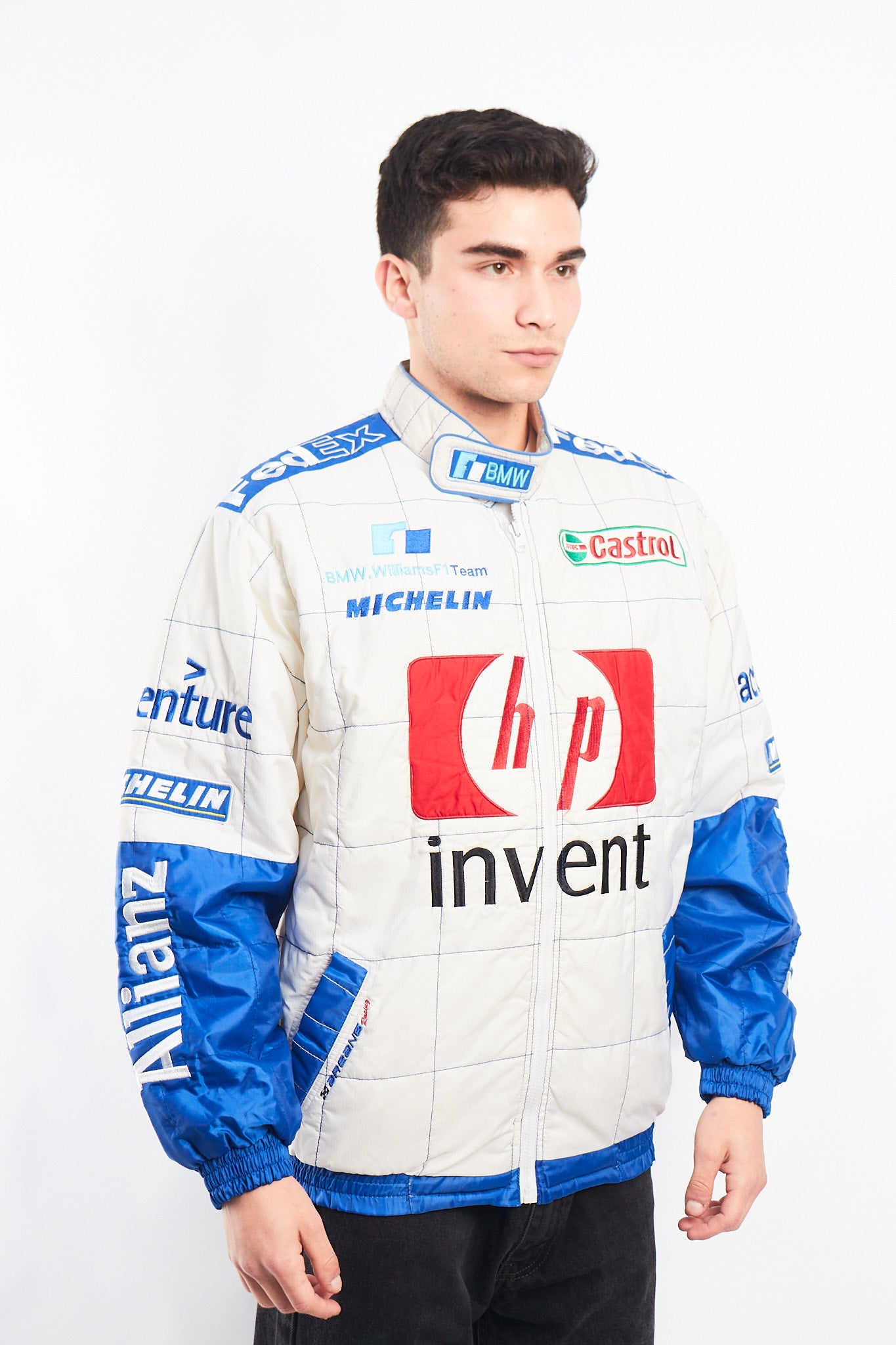 2000 Vintage F1 BMW Williams Montoya Racing Jacket (L)