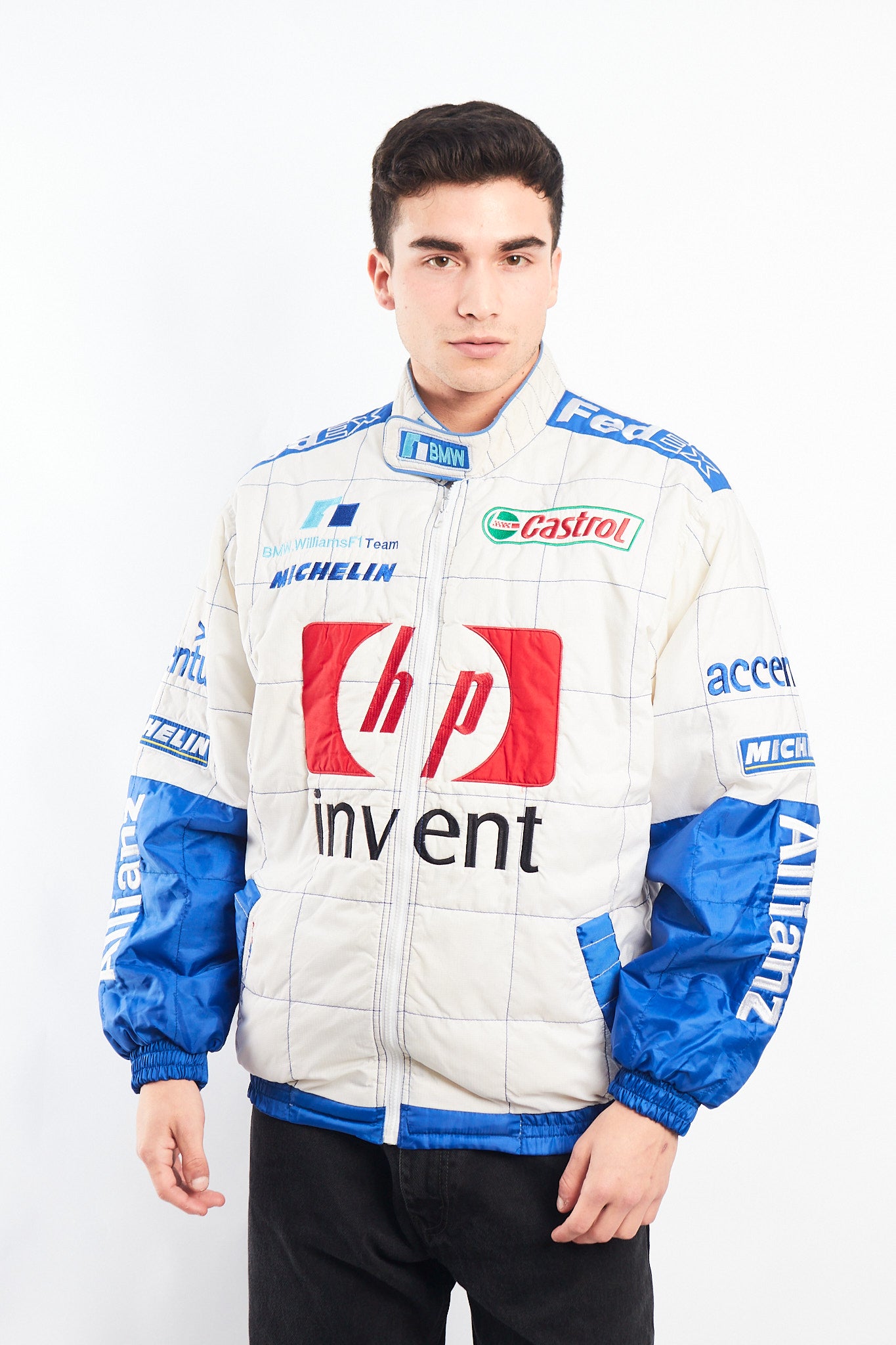 2000 Vintage F1 BMW Williams Montoya Racing Jacket (L)