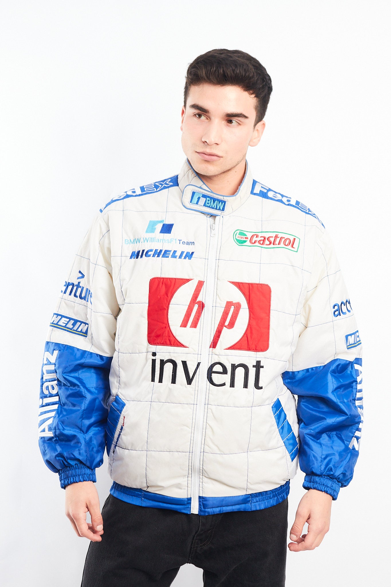2000 Vintage F1 BMW Williams Montoya Racing Jacket (L)