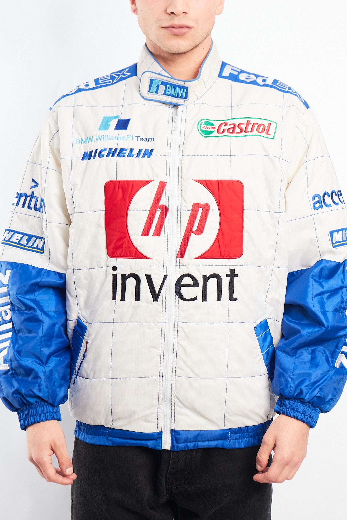 2000 Vintage F1 BMW Williams Montoya Racing Jacket (L)