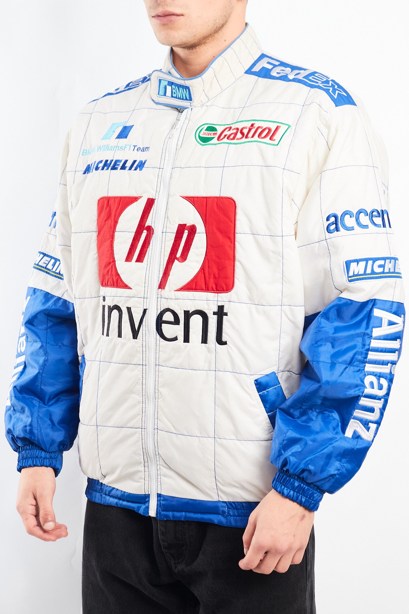 2000 Vintage F1 BMW Williams Montoya Racing Jacket (L)