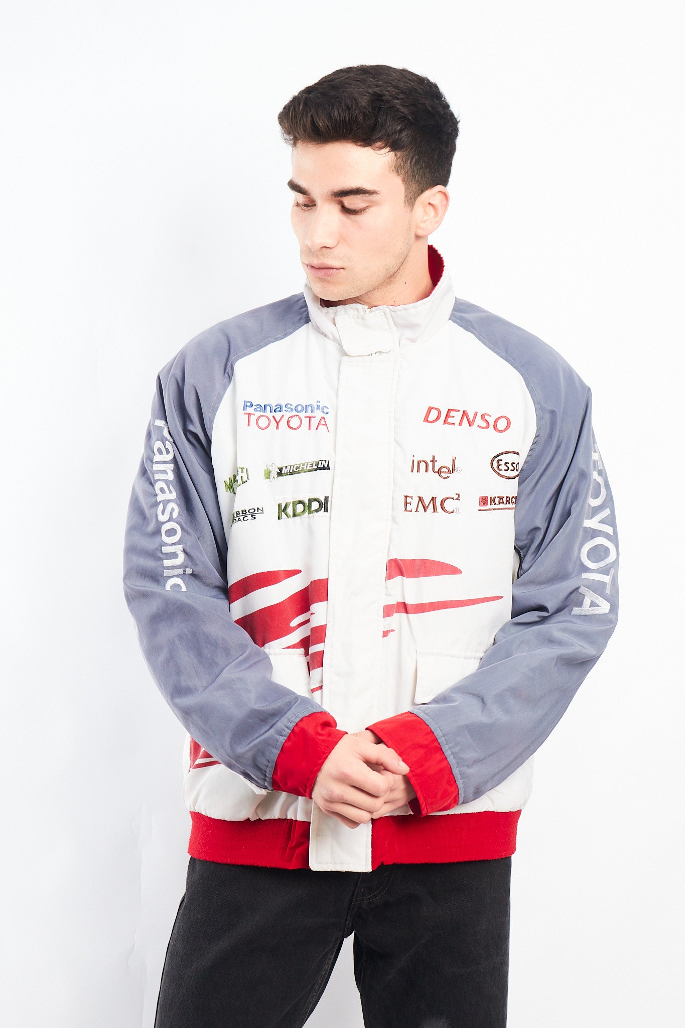 2005 Vintage F1 Ralf-Trulli Panasonic x Toyota Racing Jacket (L)