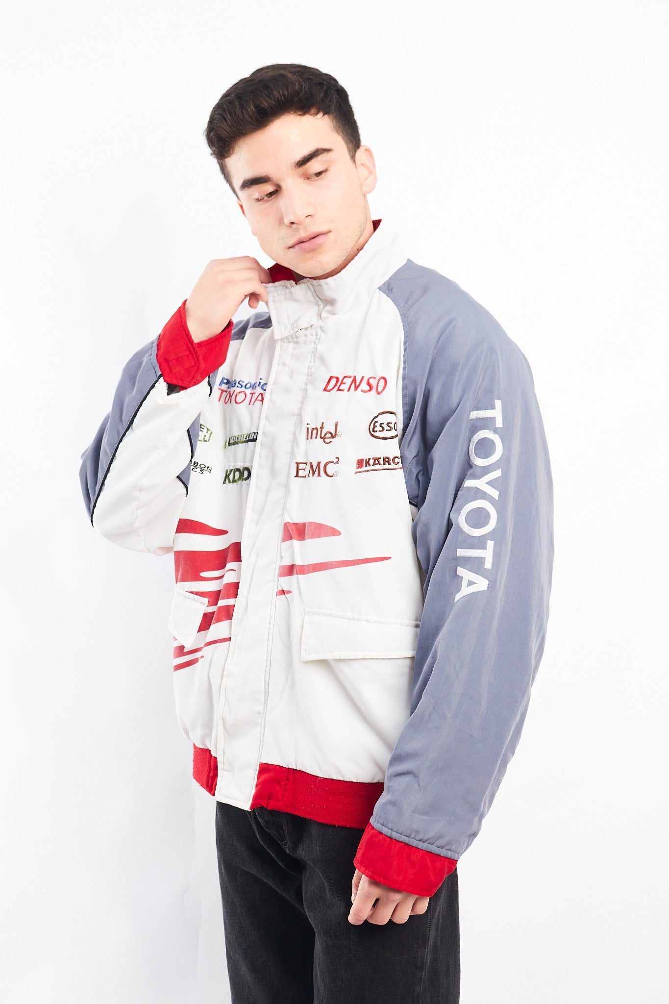 2005 Vintage F1 Ralf-Trulli Panasonic x Toyota Racing Jacket (L)