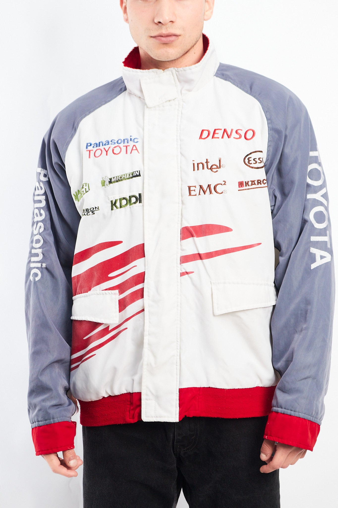 2005 Vintage F1 Ralf-Trulli Panasonic x Toyota Racing Jacket (L)